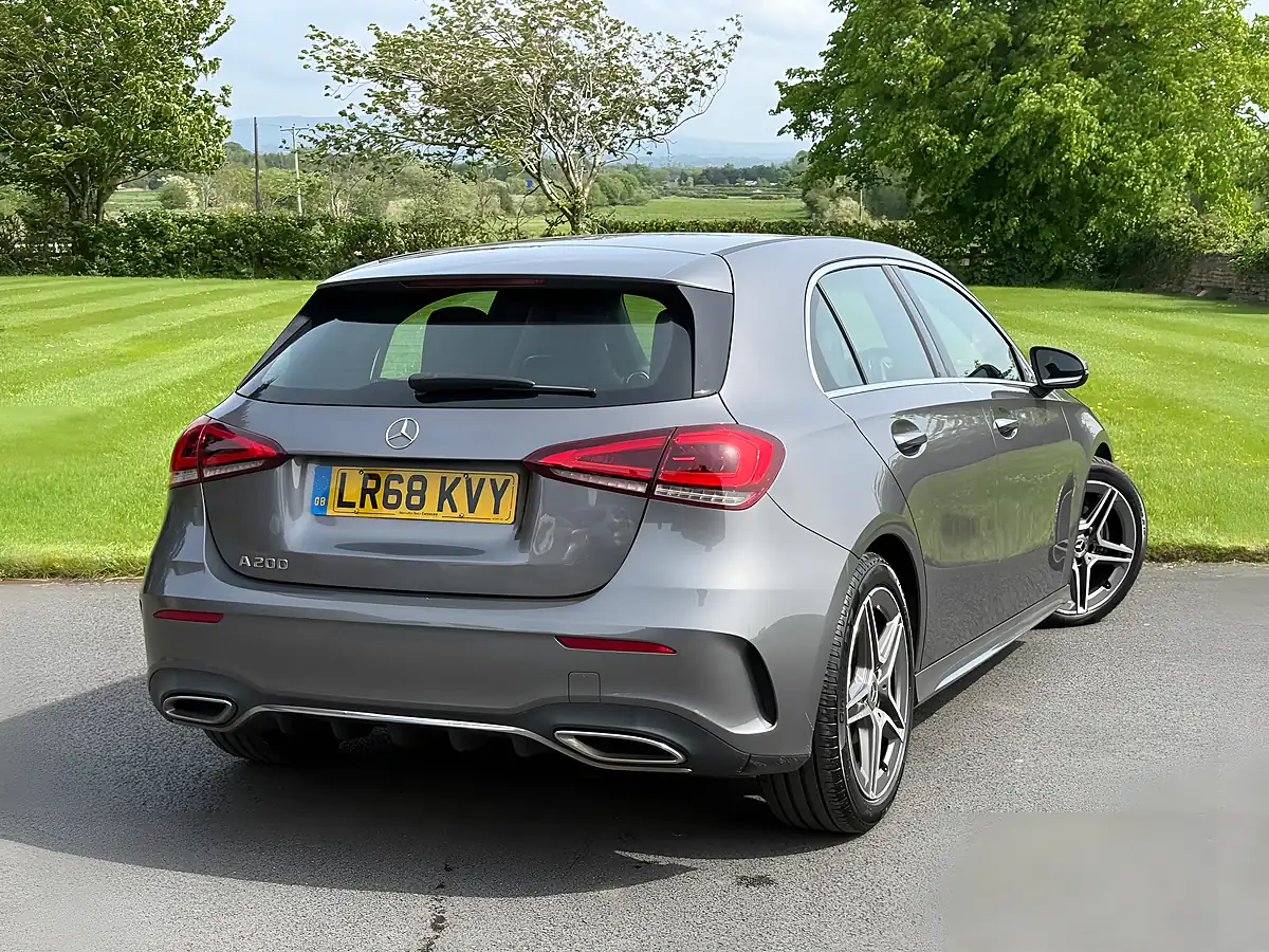 Used 2018 Mercedes-Benz A200 AMG Line Grey - Interior and Exterior details 4