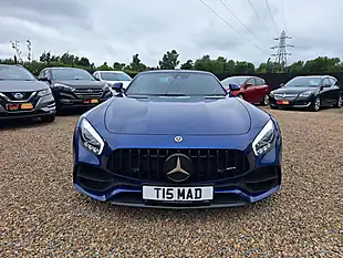 Used 2018 Mercedes-Benz AMG GT Premium Roadster Blue - Interior and Exterior details 6