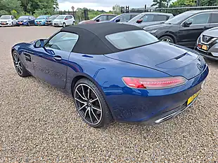 Used 2018 Mercedes-Benz AMG GT Premium Roadster Blue - Interior and Exterior details 8
