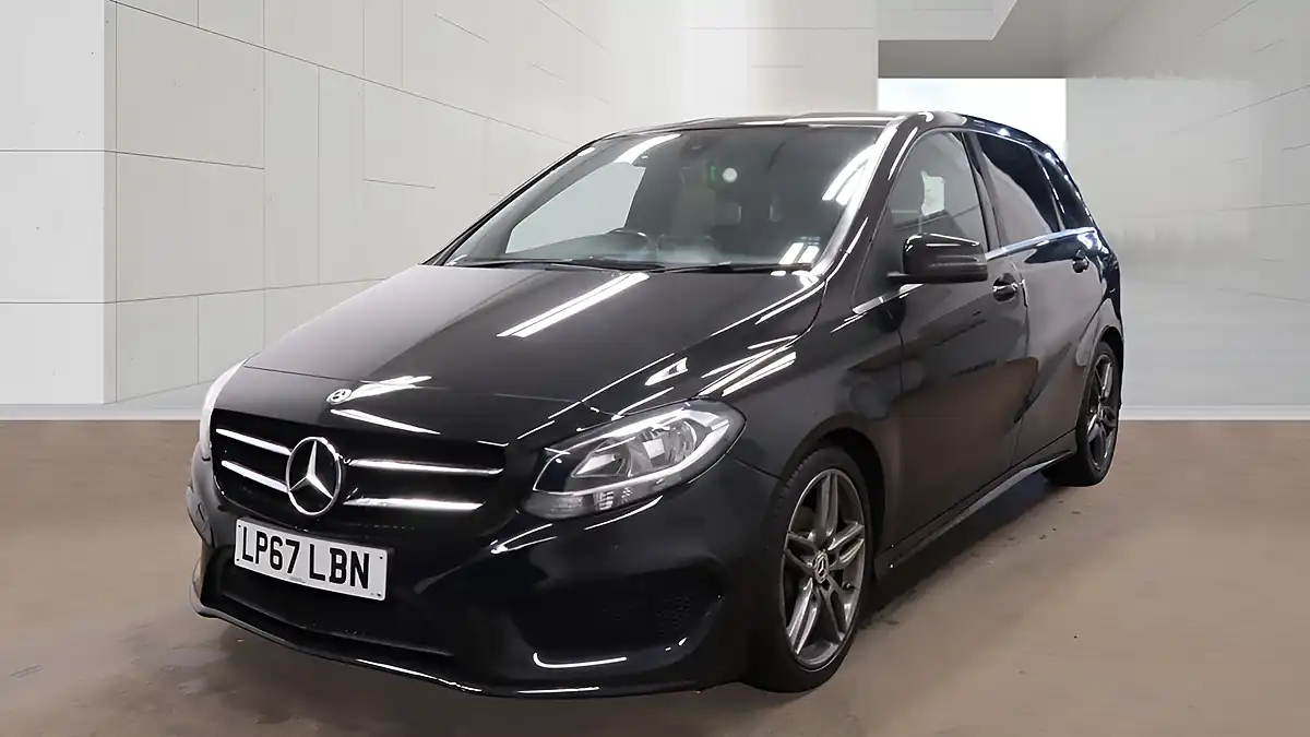 Used 2018 Mercedes-Benz B-Class AMG Line Black - Interior and Exterior details 2