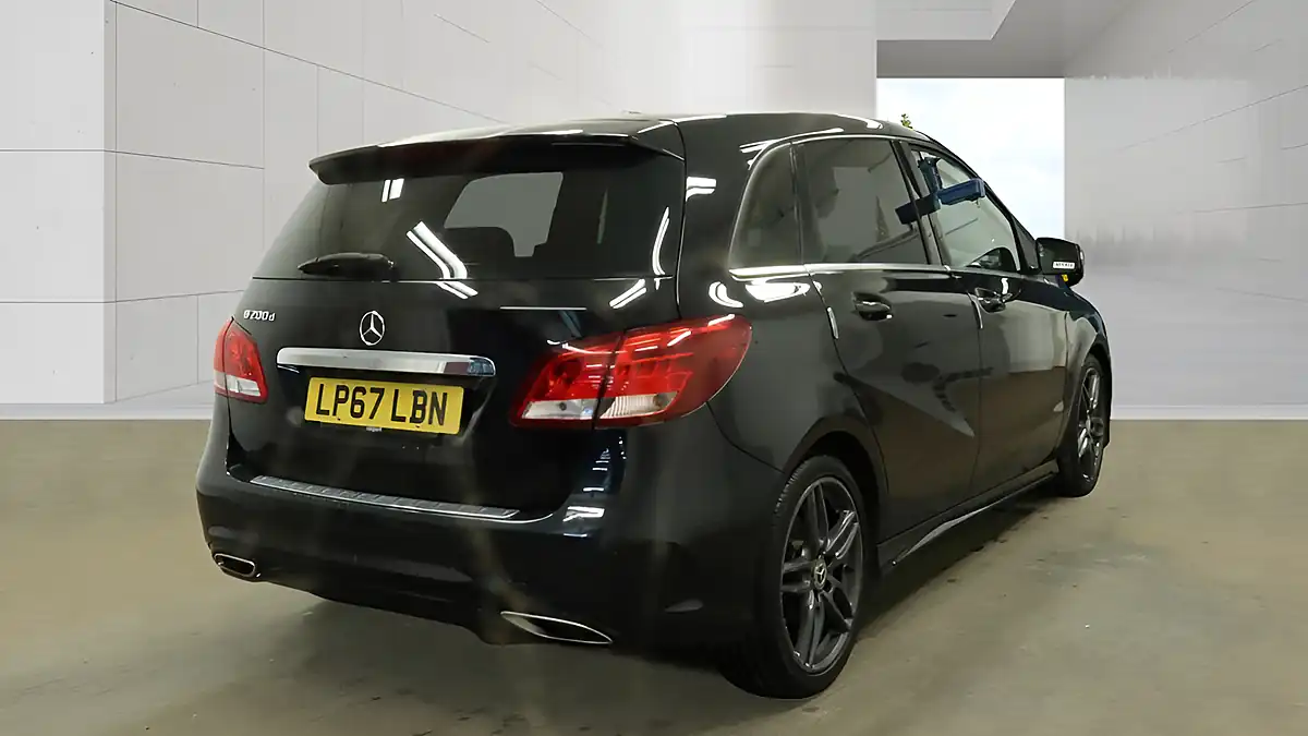 Used 2018 Mercedes-Benz B-Class AMG Line Black - Interior and Exterior details 4