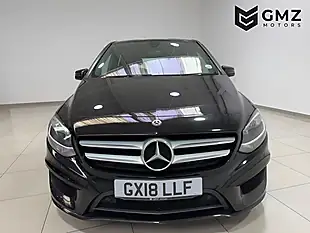 Used 2018 Mercedes-Benz B-Class AMG Line (executive) Black - Interior and Exterior details 2