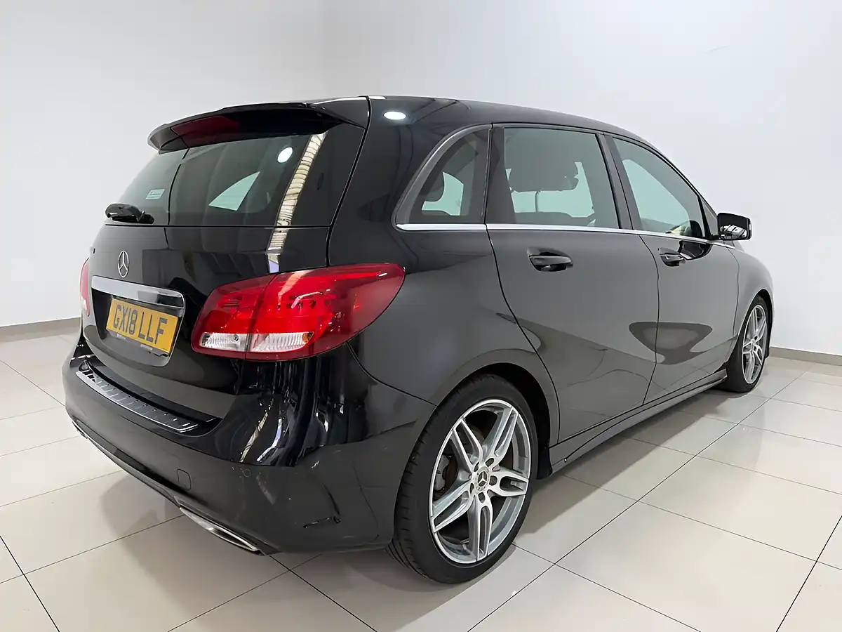 Used 2018 Mercedes-Benz B-Class AMG Line (executive) Black - Interior and Exterior details 8
