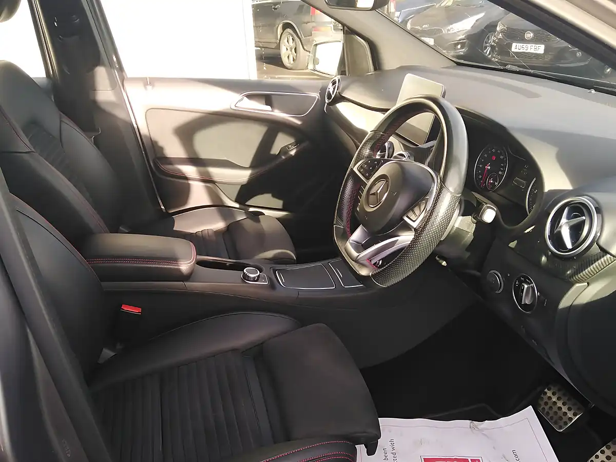 Used 2018 Mercedes-Benz B-Class AMG Line Grey - Interior and Exterior details 12