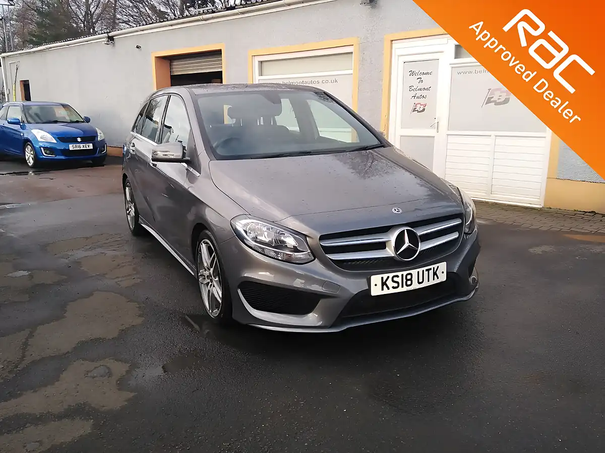 Used 2018 Mercedes-Benz B-Class AMG Line Grey - Interior and Exterior details 2