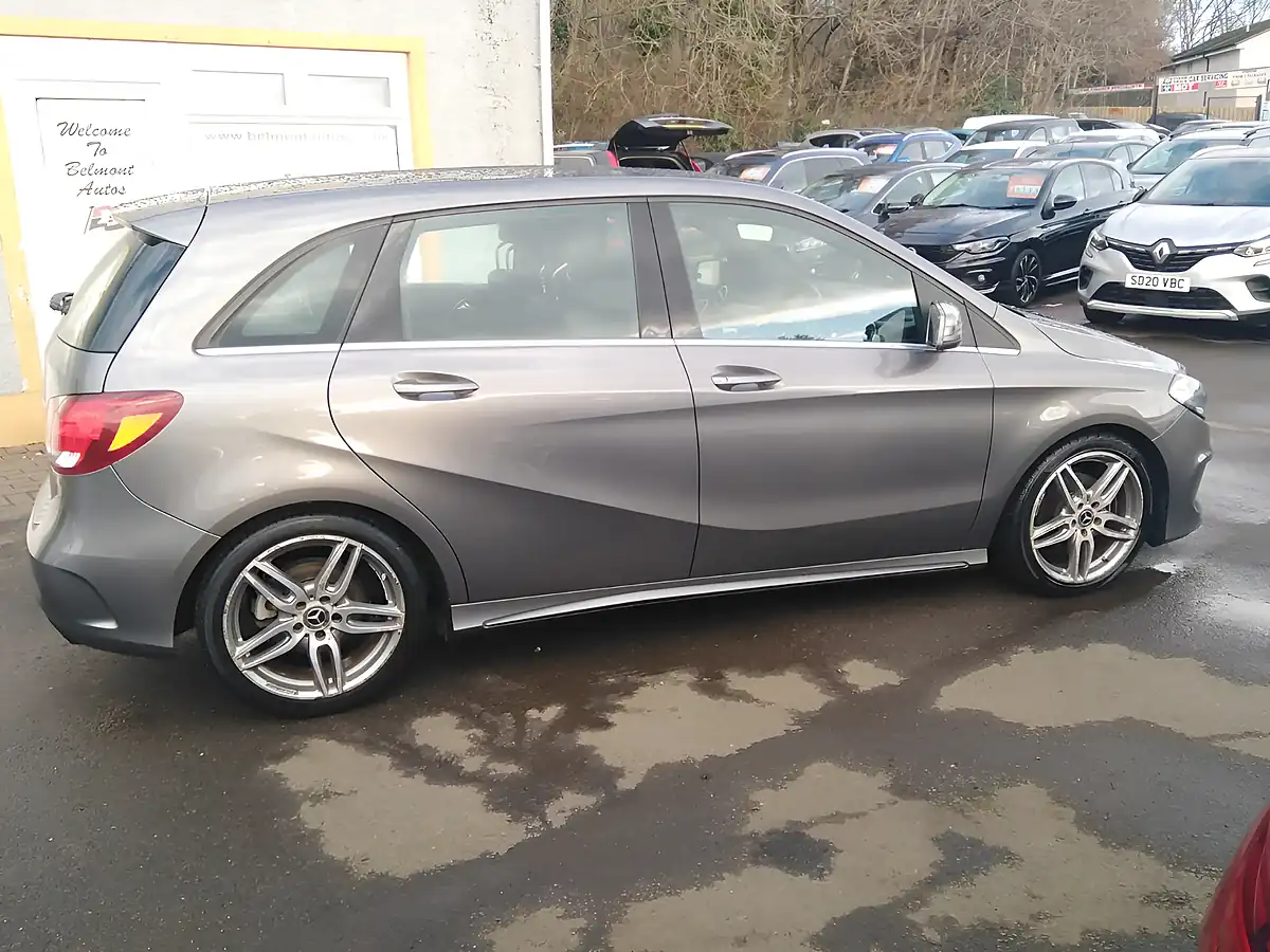 Used 2018 Mercedes-Benz B-Class AMG Line Grey - Interior and Exterior details 3
