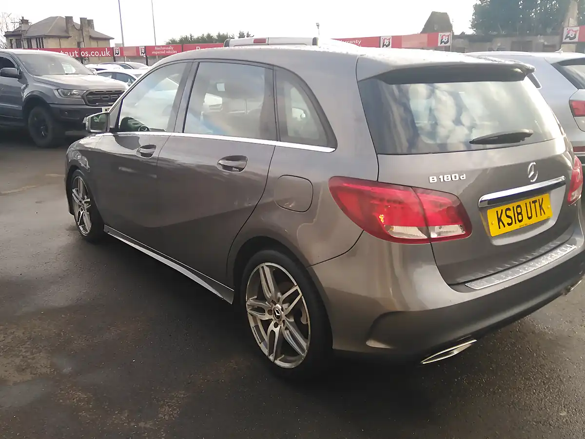 Used 2018 Mercedes-Benz B-Class AMG Line Grey - Interior and Exterior details 6
