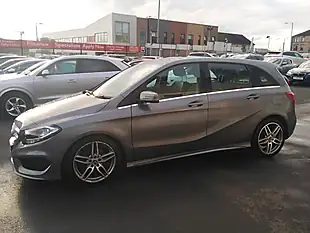 Used 2018 Mercedes-Benz B-Class AMG Line Grey - Interior and Exterior details 7