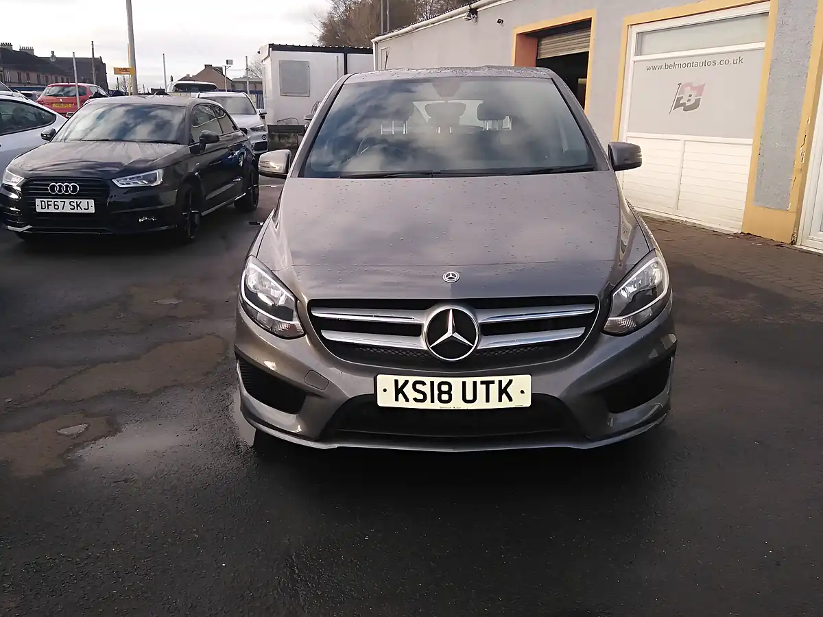 Used 2018 Mercedes-Benz B-Class AMG Line Grey - Interior and Exterior details 9