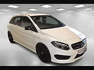 Used 2018 Mercedes-Benz B Class AMG Line (premium) White - Interior and Exterior details 4