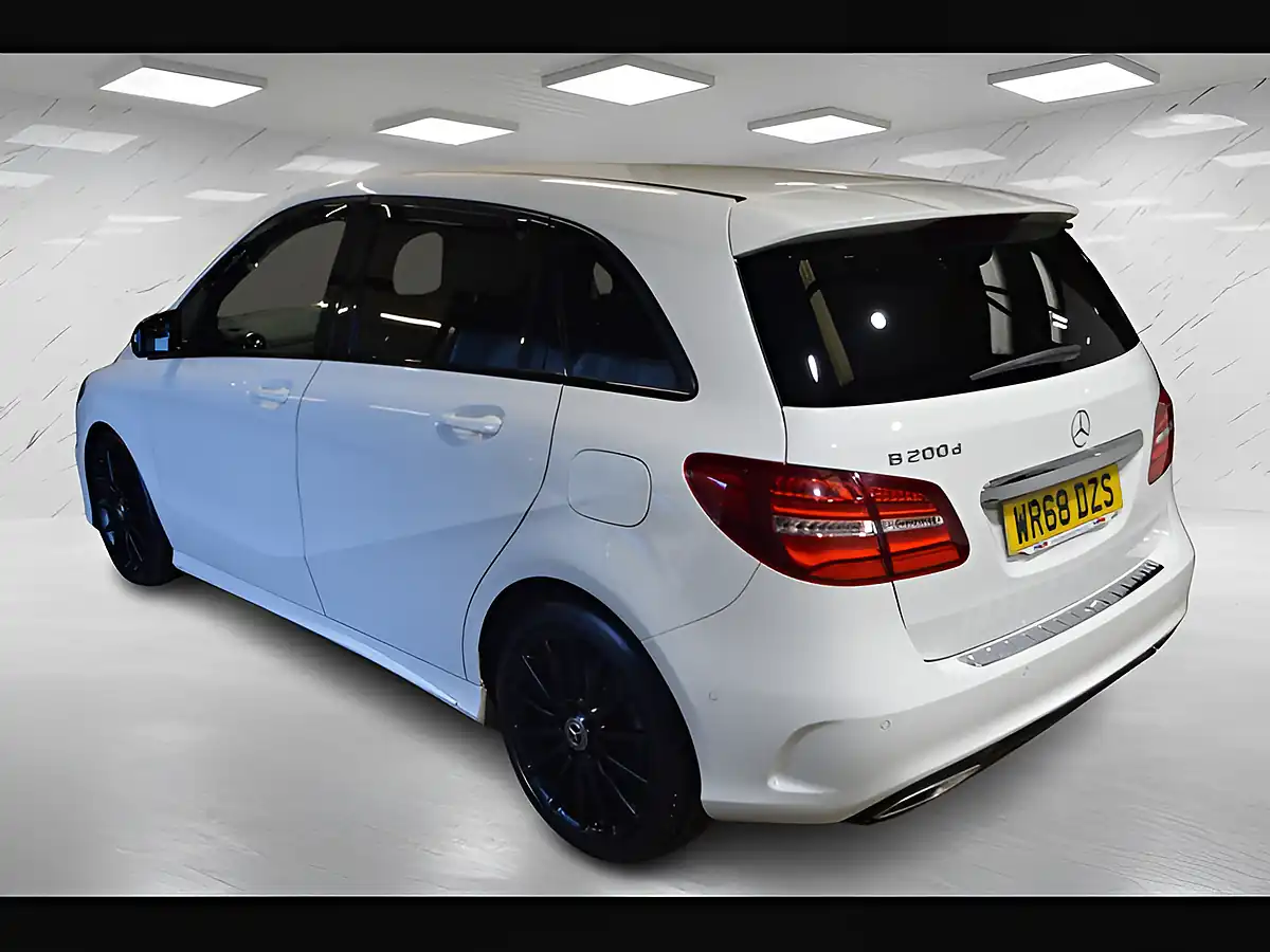 Used 2018 Mercedes-Benz B Class AMG Line (premium) White - Interior and Exterior details 6