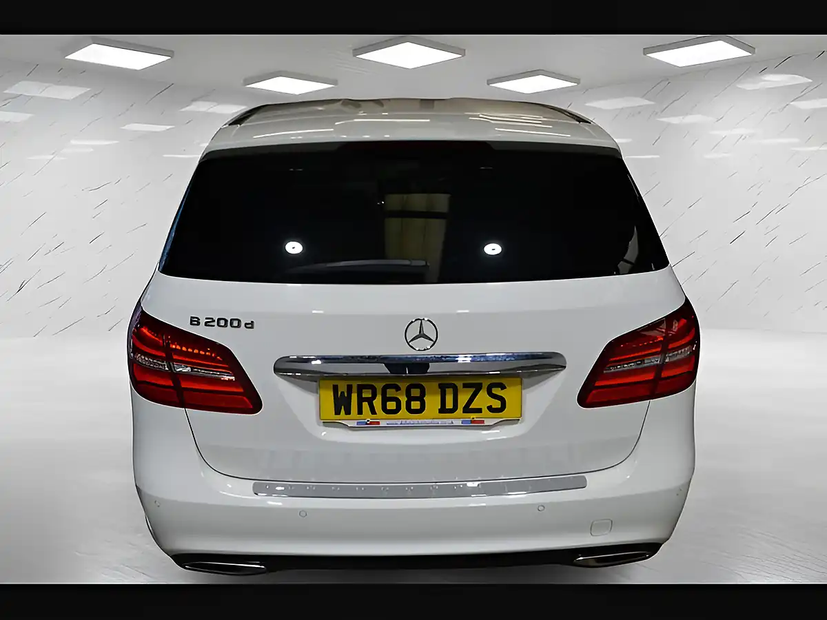 Used 2018 Mercedes-Benz B Class AMG Line (premium) White - Interior and Exterior details 7