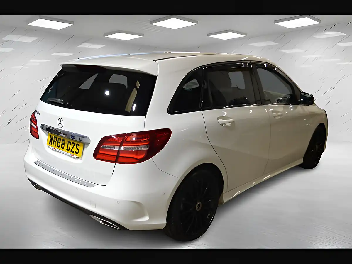 Used 2018 Mercedes-Benz B Class AMG Line (premium) White - Interior and Exterior details 8
