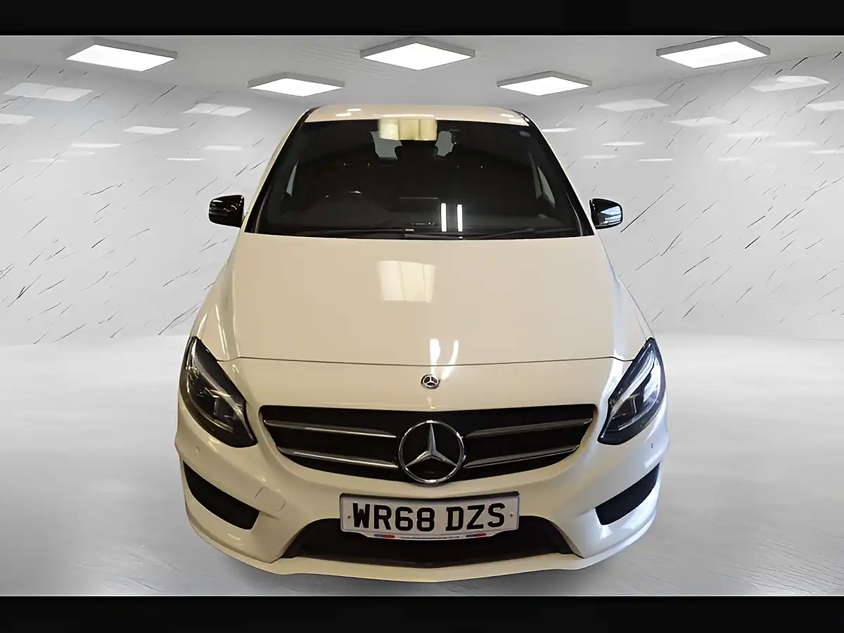Used 2018 Mercedes-Benz B Class AMG Line (premium) White - Interior and Exterior details 2