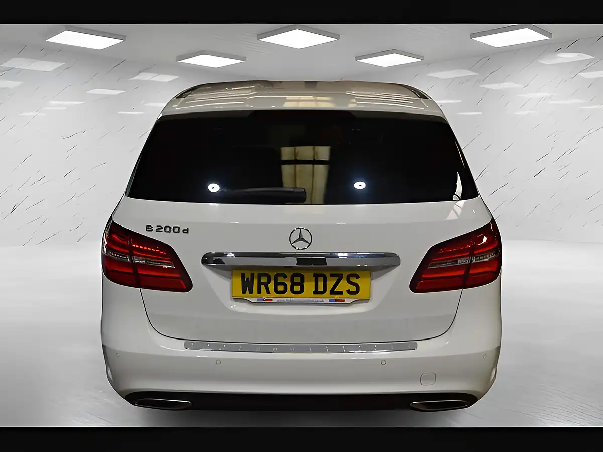 Used 2018 Mercedes-Benz B Class AMG Line (premium) White - Interior and Exterior details 7