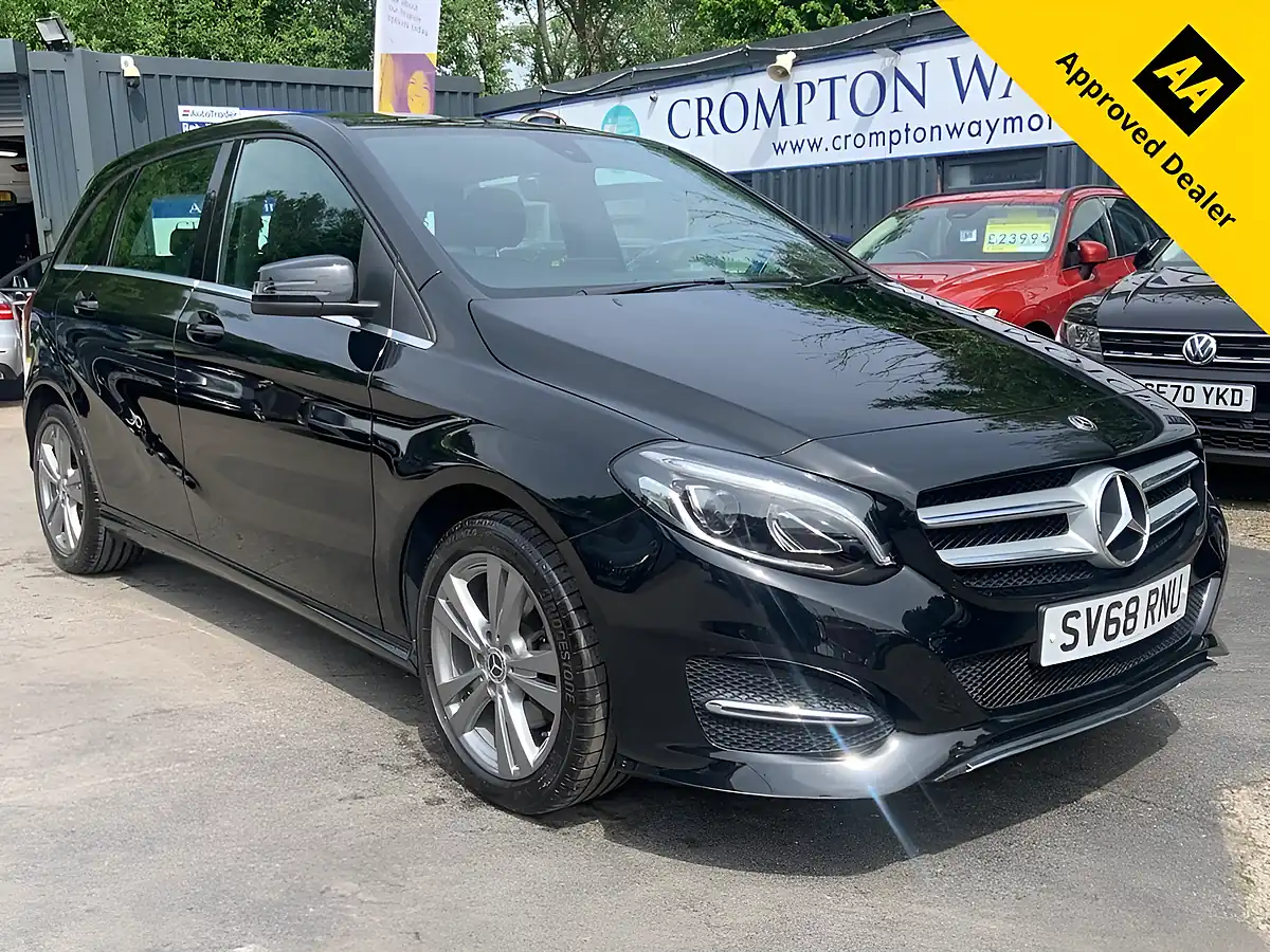 Used 2018 Mercedes-Benz B Class Exclusive Edition Black - Front View