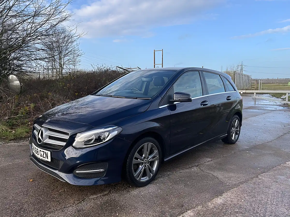 Used 2018 Mercedes-Benz B-Class Exclusive Edition Blue - Interior and Exterior details 10
