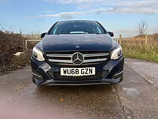Used 2018 Mercedes-Benz B-Class Exclusive Edition Blue - Interior and Exterior details 11