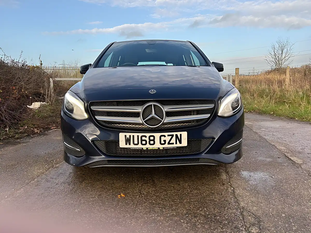 Used 2018 Mercedes-Benz B-Class Exclusive Edition Blue - Interior and Exterior details 11