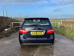 Used 2018 Mercedes-Benz B-Class Exclusive Edition Blue - Interior and Exterior details 12