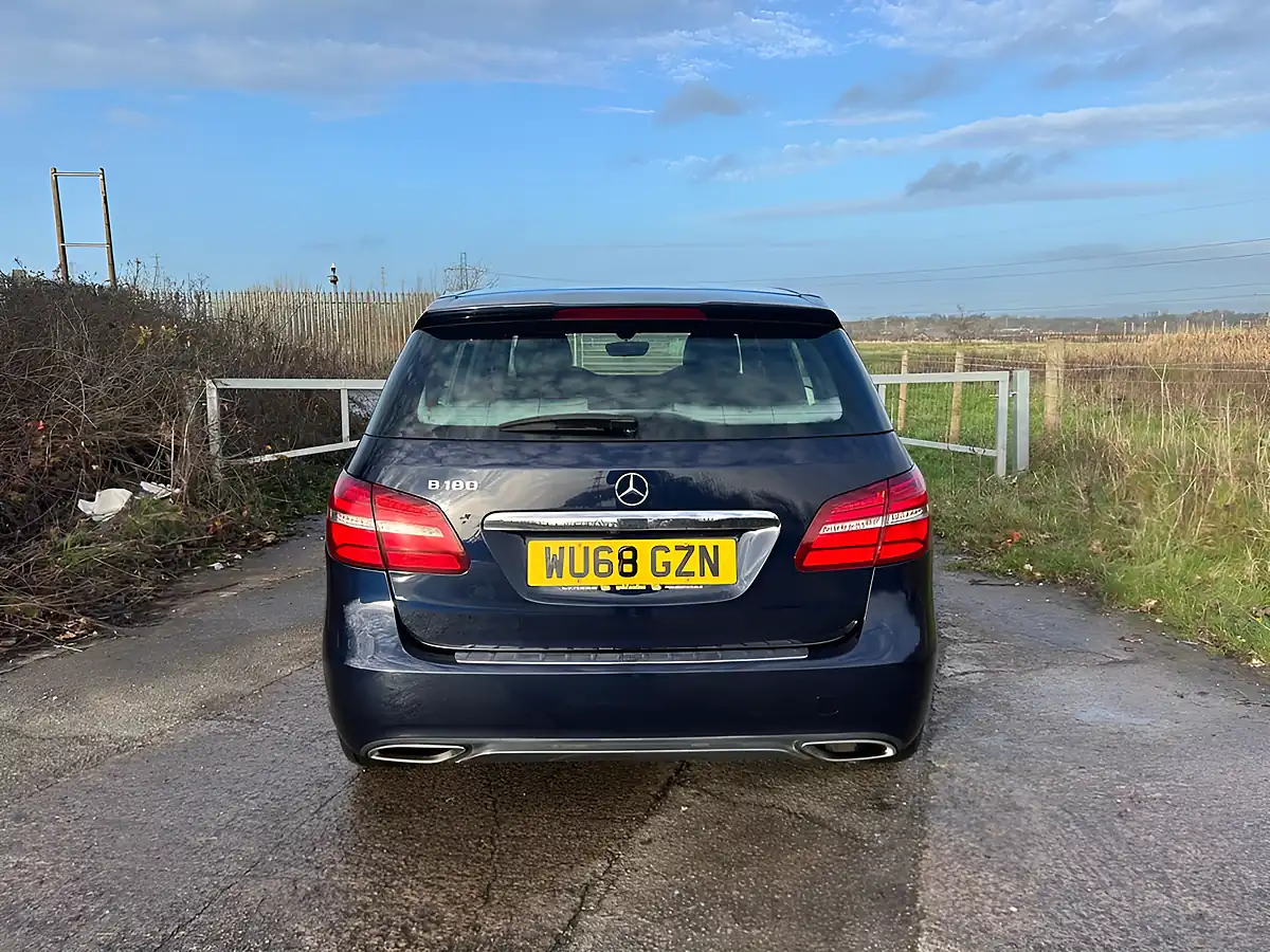 Used 2018 Mercedes-Benz B-Class Exclusive Edition Blue - Interior and Exterior details 12
