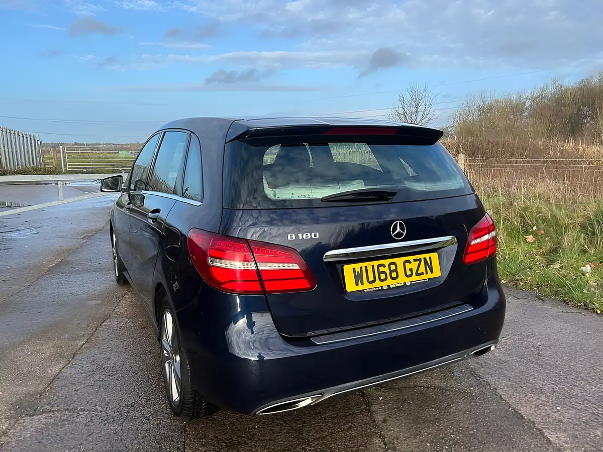 Used 2018 Mercedes-Benz B-Class Exclusive Edition Blue - Interior and Exterior details 13