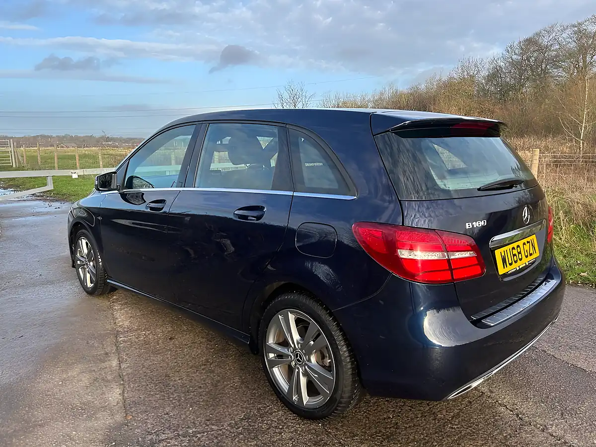 Used 2018 Mercedes-Benz B-Class Exclusive Edition Blue - Interior and Exterior details 14