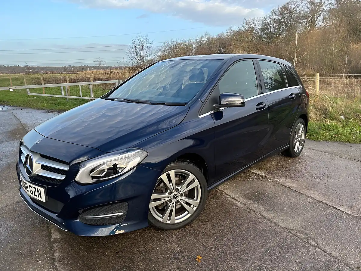Used 2018 Mercedes-Benz B-Class Exclusive Edition Blue - Interior and Exterior details 2
