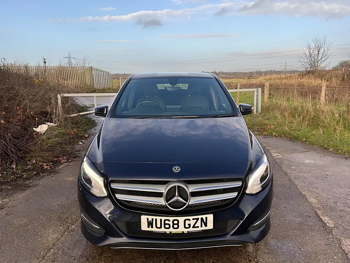Used 2018 Mercedes-Benz B-Class Exclusive Edition Blue - Interior and Exterior details 3