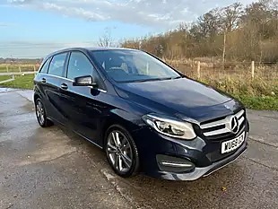 Used 2018 Mercedes-Benz B-Class Exclusive Edition Blue - Interior and Exterior details 4