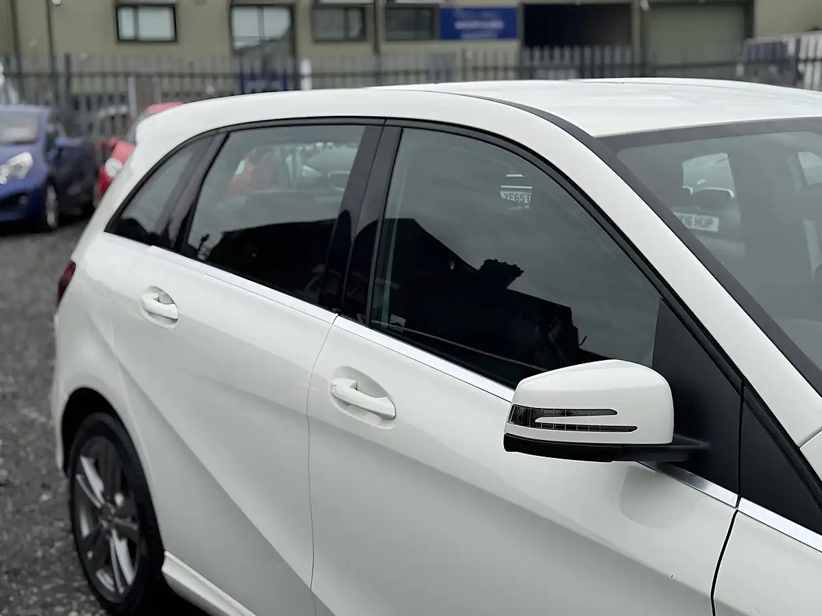 Used 2018 Mercedes-Benz B Class Exclusive Edition White - Interior and Exterior details 10