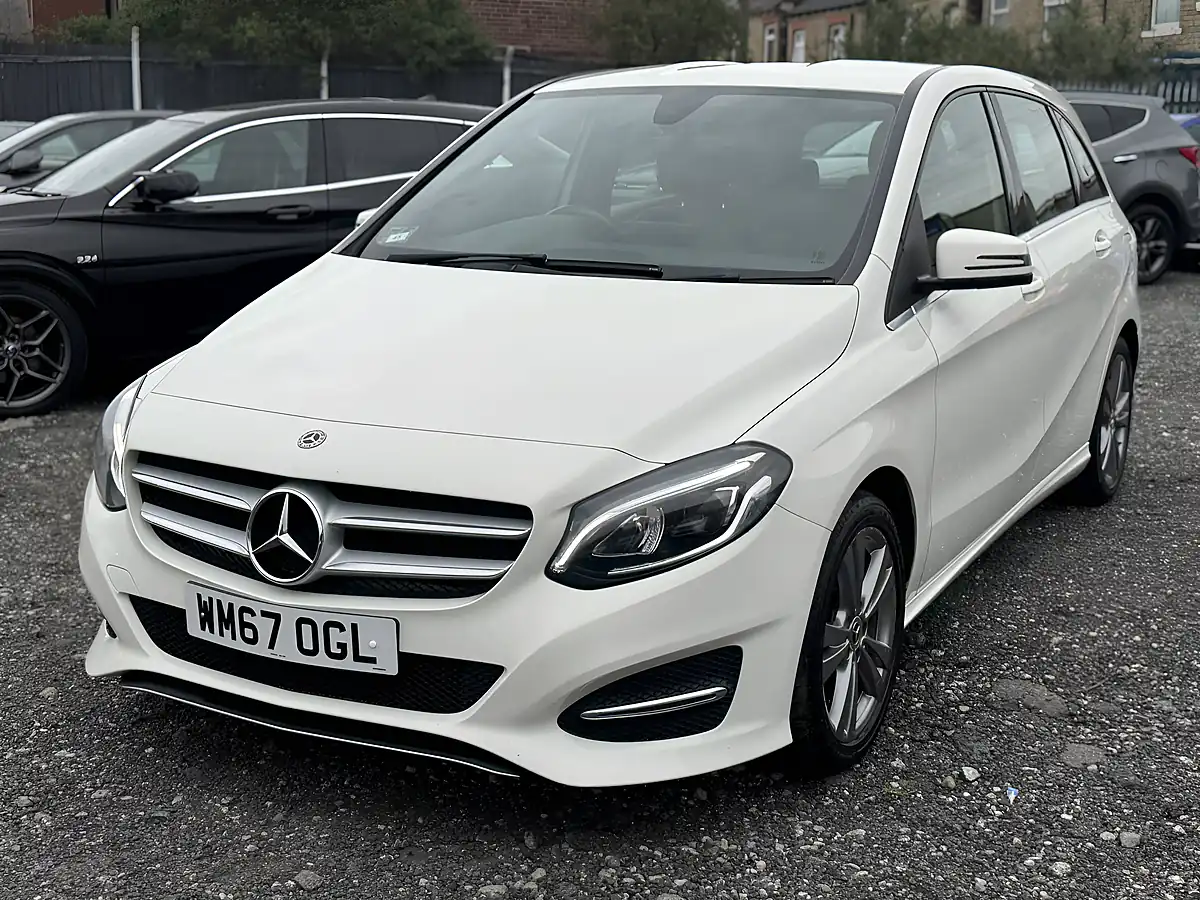 Used 2018 Mercedes-Benz B Class Exclusive Edition White - Interior and Exterior details 3