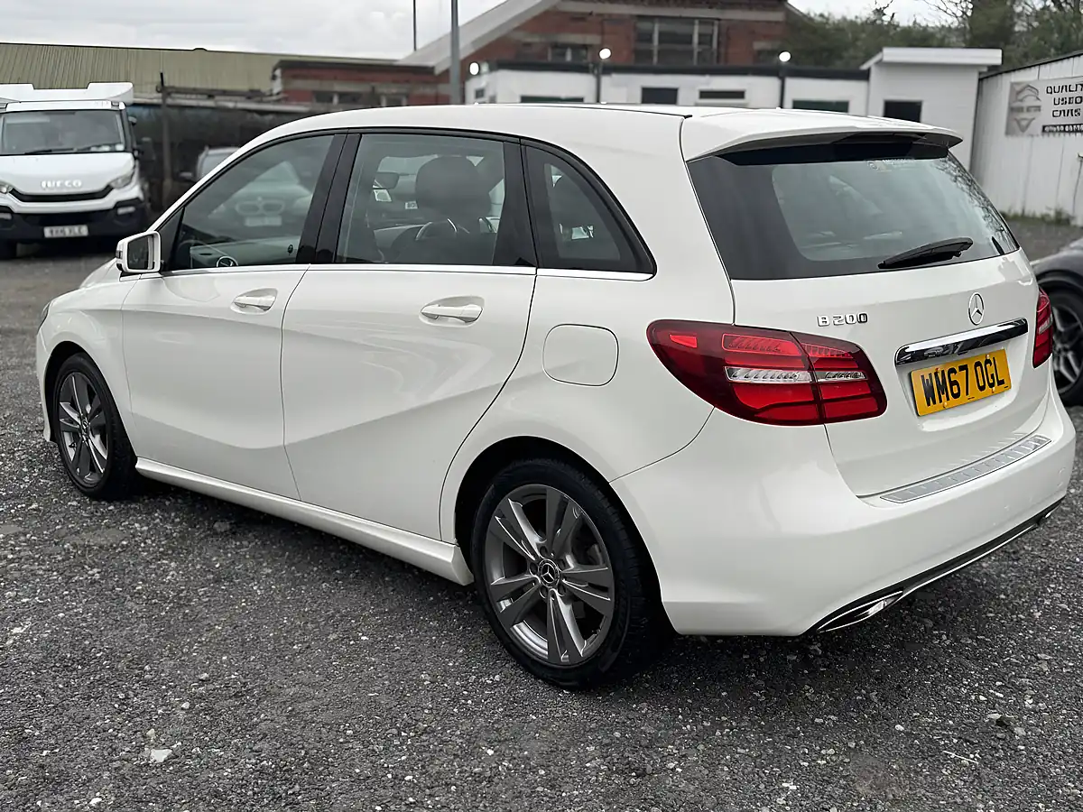Used 2018 Mercedes-Benz B Class Exclusive Edition White - Interior and Exterior details 5