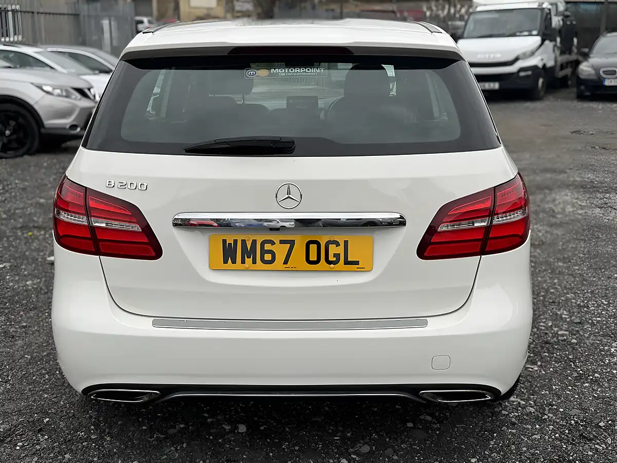 Used 2018 Mercedes-Benz B Class Exclusive Edition White - Interior and Exterior details 6