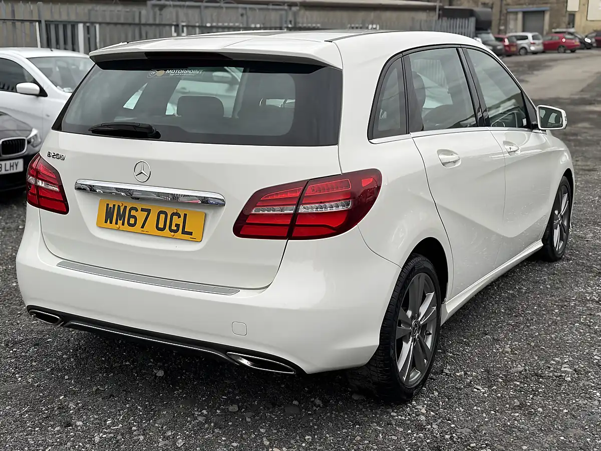 Used 2018 Mercedes-Benz B Class Exclusive Edition White - Interior and Exterior details 7