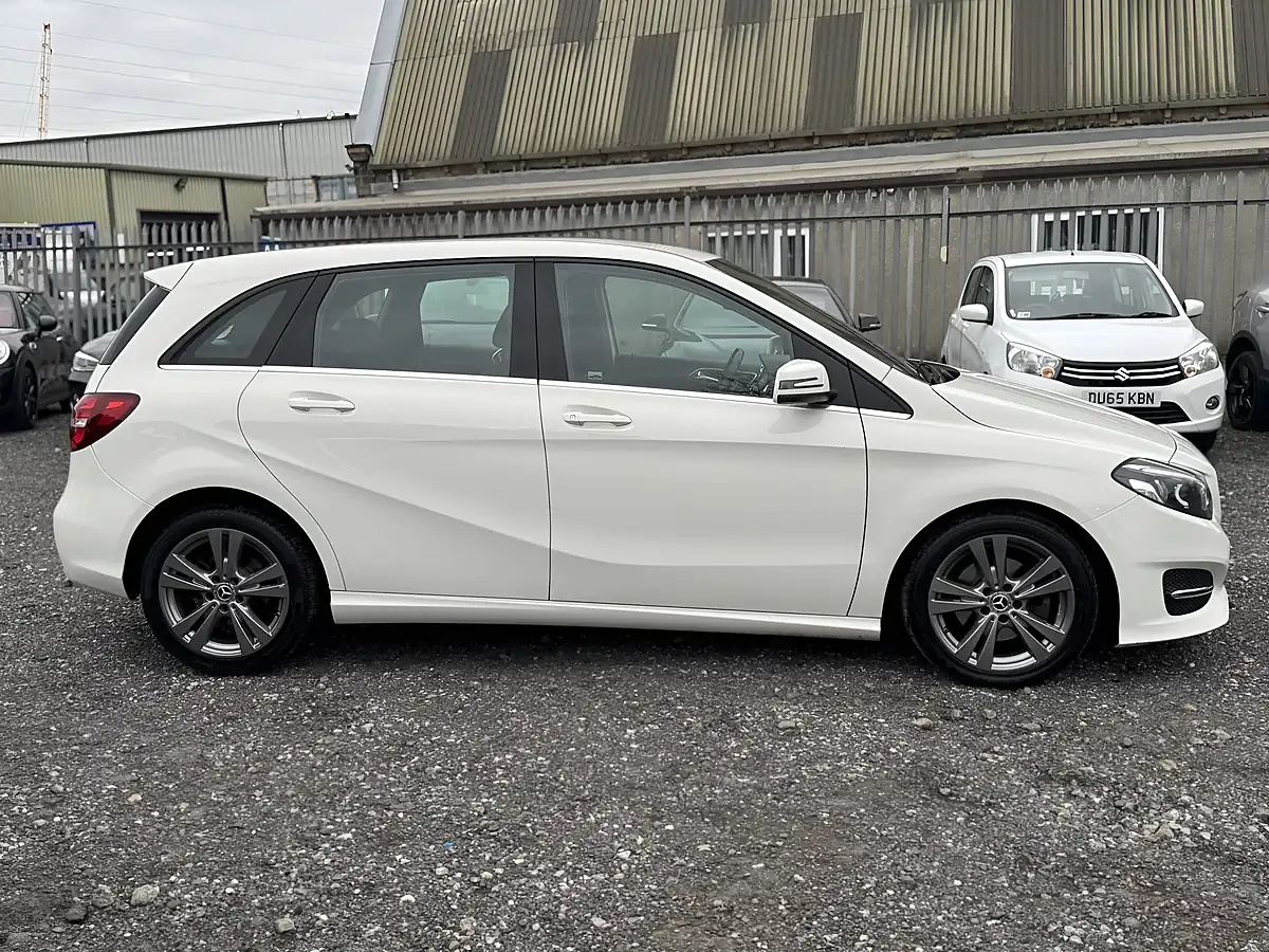 Used 2018 Mercedes-Benz B Class Exclusive Edition White - Interior and Exterior details 8