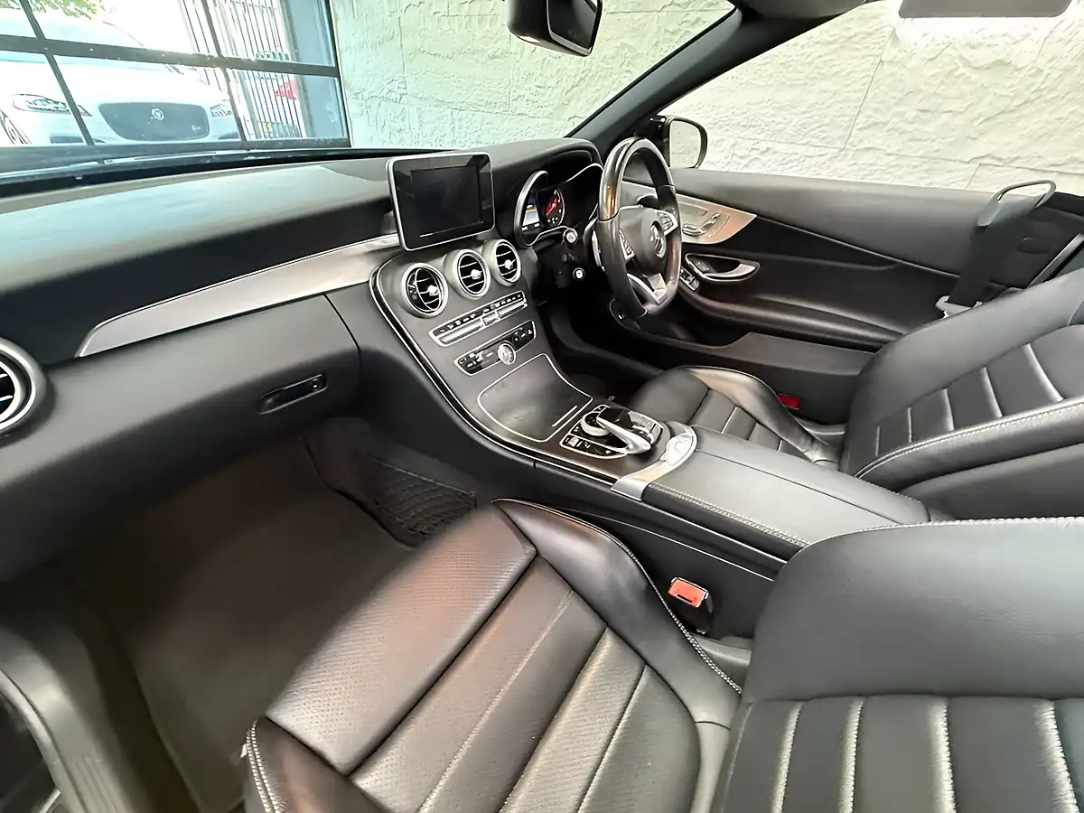 Used 2018 Mercedes-Benz C Class AMG Line Black - Interior and Exterior details 10