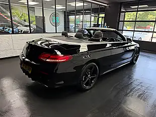 Used 2018 Mercedes-Benz C Class AMG Line Black - Interior and Exterior details 11