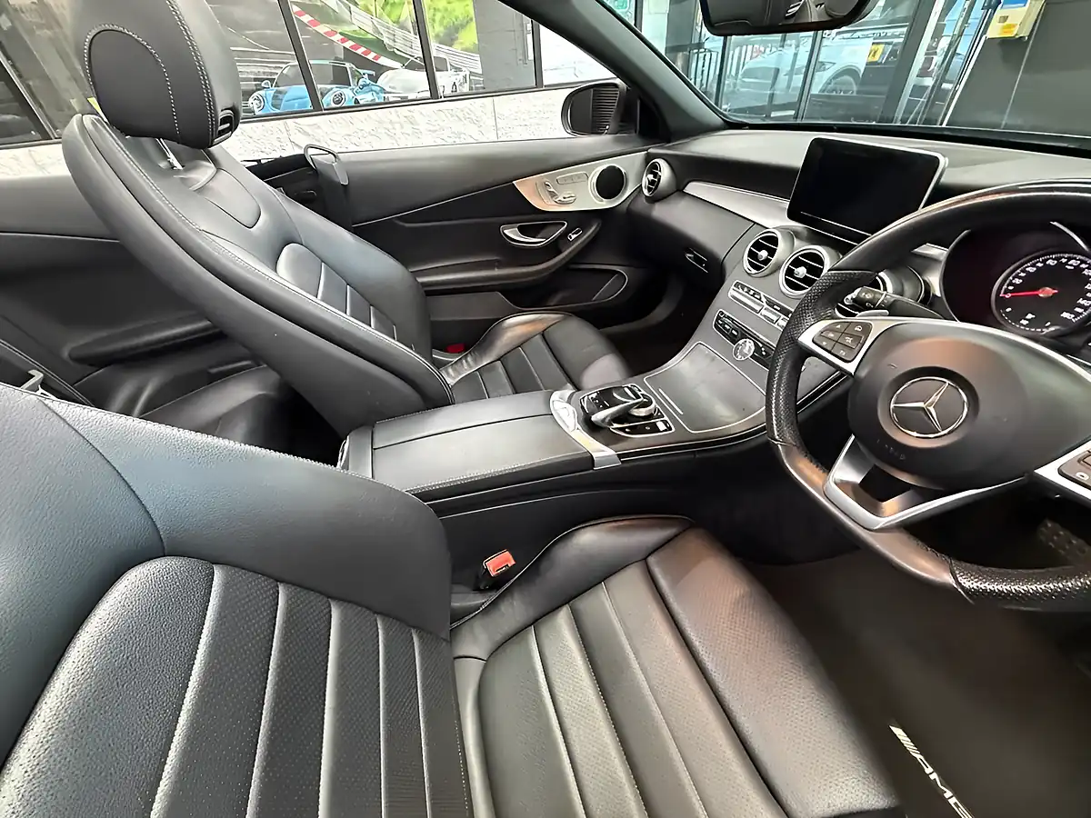 Used 2018 Mercedes-Benz C Class AMG Line Black - Interior and Exterior details 3