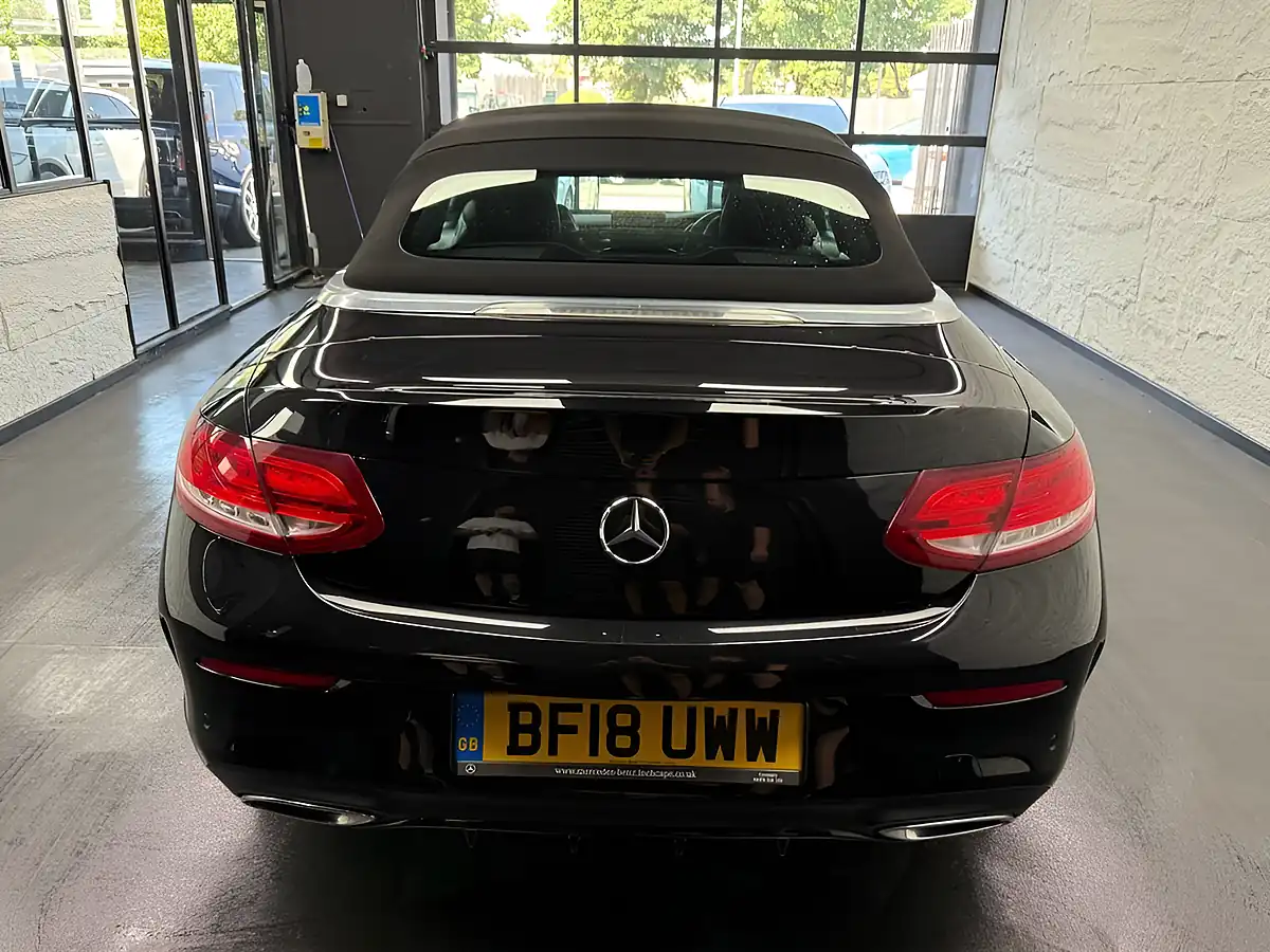 Used 2018 Mercedes-Benz C Class AMG Line Black - Interior and Exterior details 6