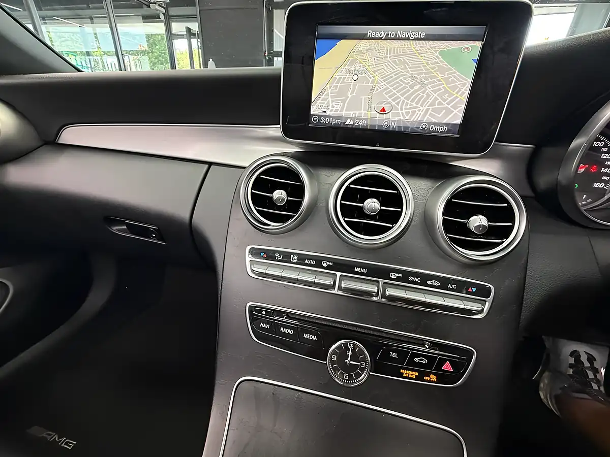 Used 2018 Mercedes-Benz C Class AMG Line Black - Interior and Exterior details 9