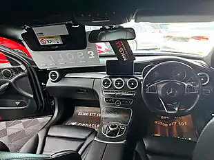 Used 2018 Mercedes-Benz C Class AMG Line Black - Interior and Exterior details 16