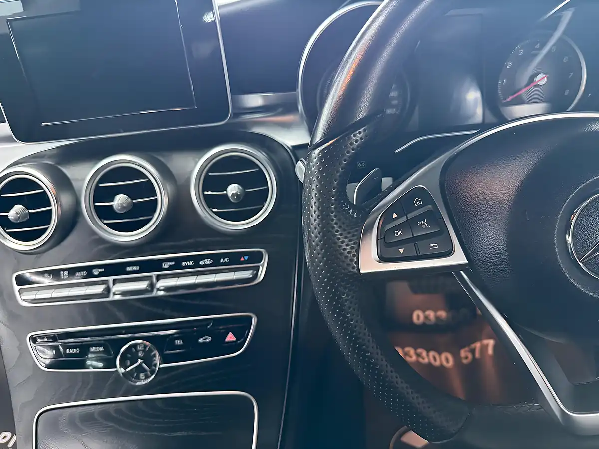 Used 2018 Mercedes-Benz C Class AMG Line Black - Interior and Exterior details 18