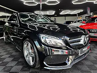 Used 2018 Mercedes-Benz C Class AMG Line Black - Interior and Exterior details 6