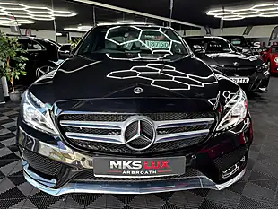 Used 2018 Mercedes-Benz C Class AMG Line Black - Interior and Exterior details 7