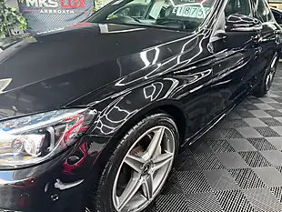 Used 2018 Mercedes-Benz C Class AMG Line Black - Interior and Exterior details 9