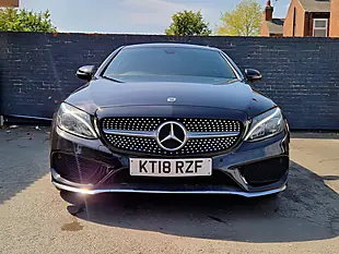 Used 2018 Mercedes-Benz C Class AMG Line Black - Interior and Exterior details 11