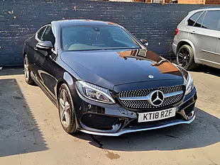 Used 2018 Mercedes-Benz C Class AMG Line Black - Interior and Exterior details 3