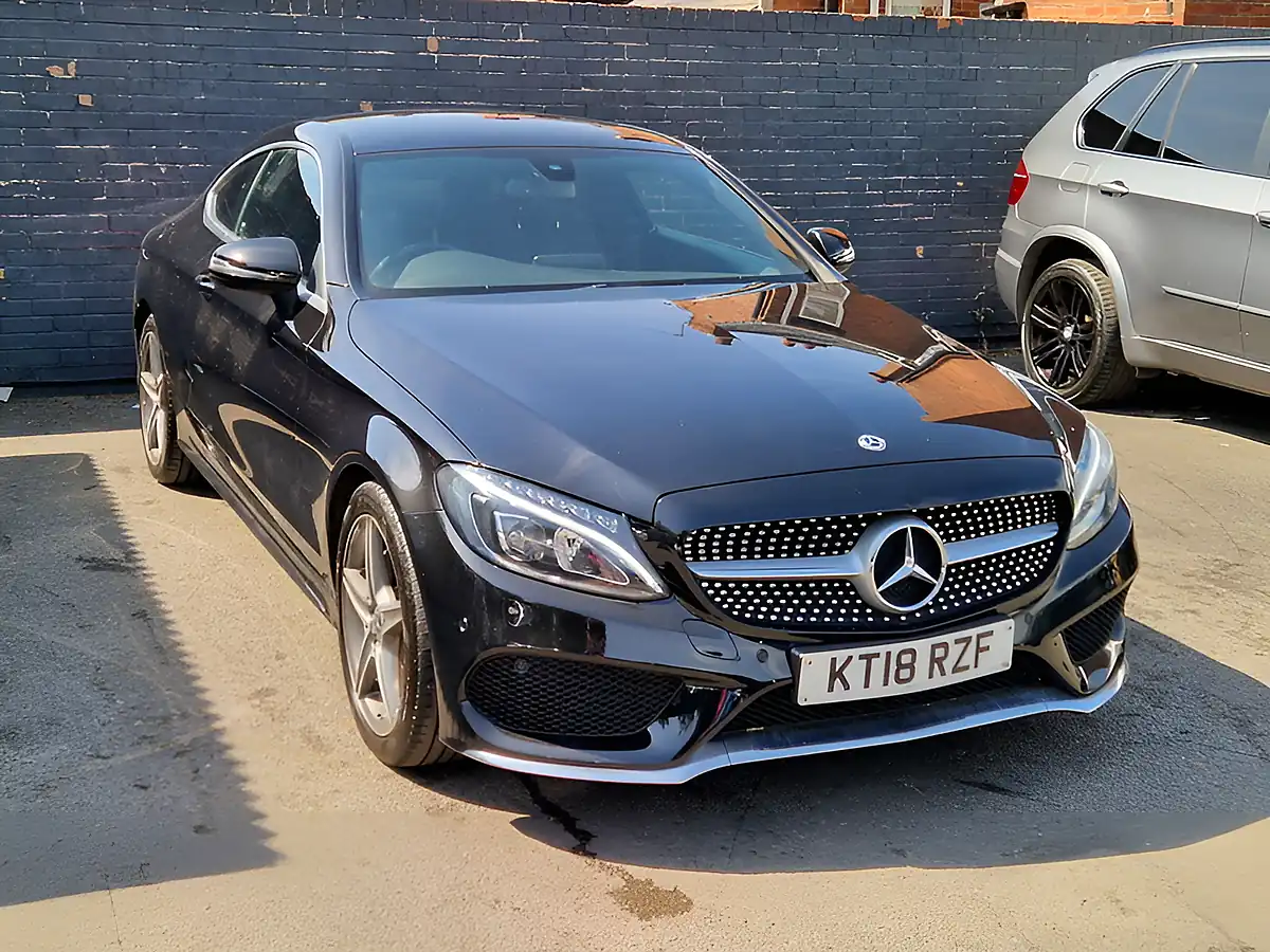 Used 2018 Mercedes-Benz C Class AMG Line Black - Interior and Exterior details 3