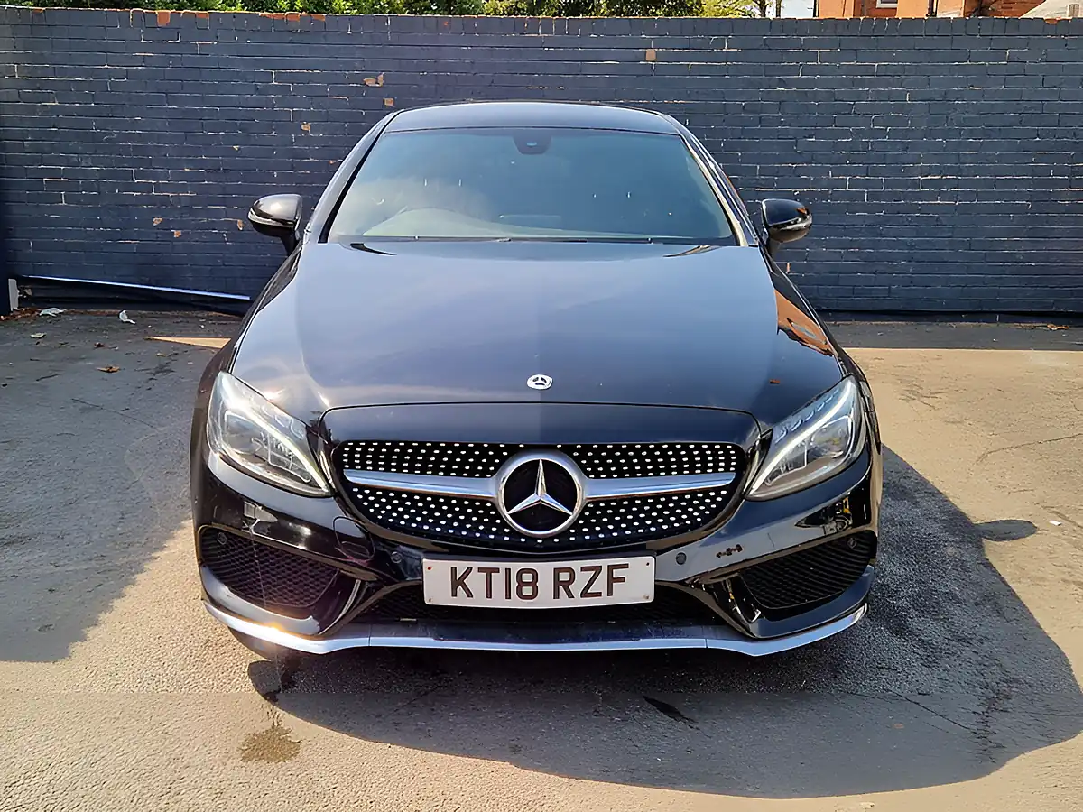 Used 2018 Mercedes-Benz C Class AMG Line Black - Interior and Exterior details 4